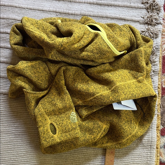 Stio women’s Sweetwater fleece hoodie pullover Amber Resin mustard NEW NWT L - Picture 12 of 16